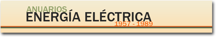 Anuarios de Energía Eléctrica